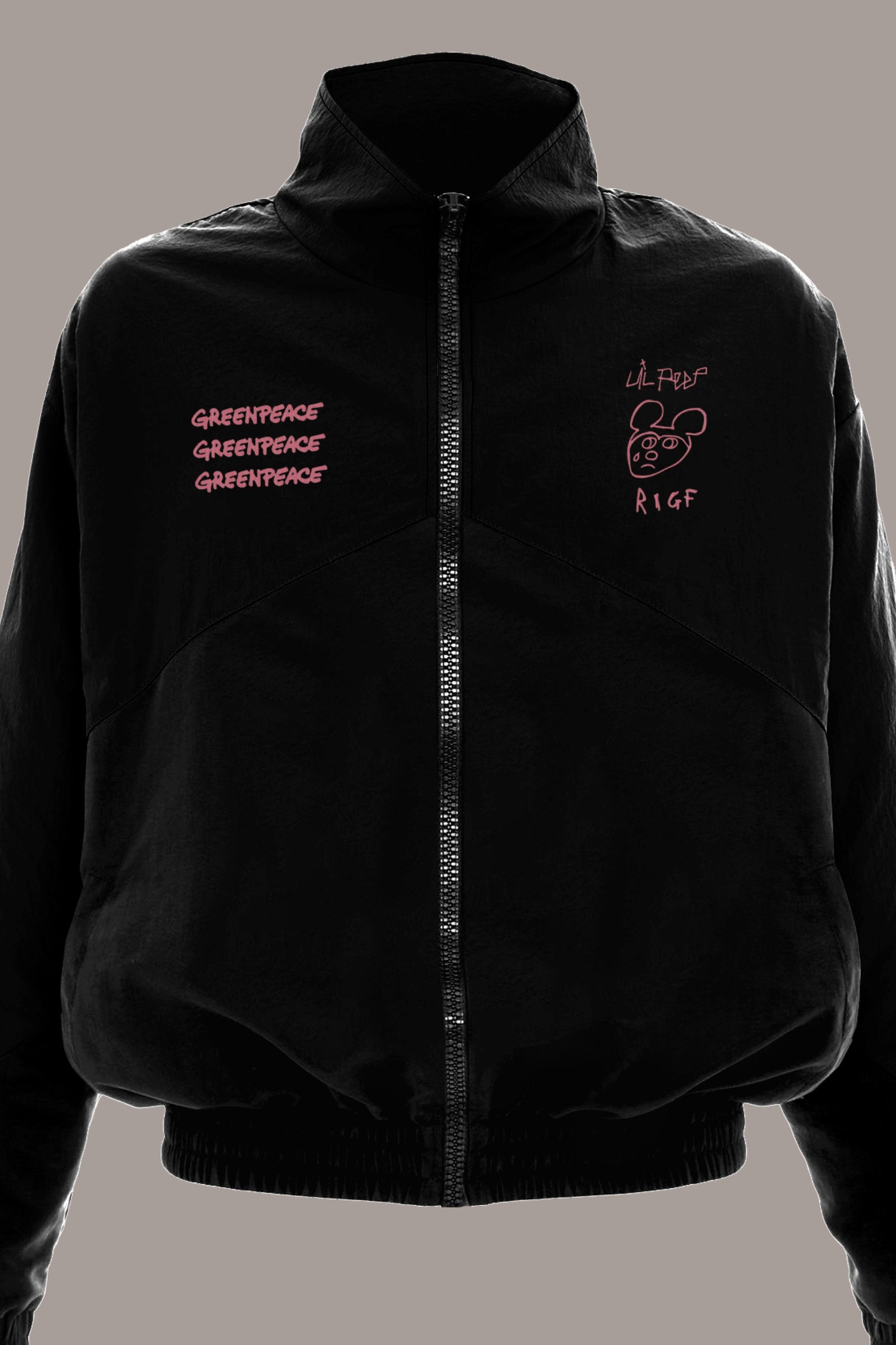 GIMME TIME TRACK JACKET - GIMME TIME TRACK JACKET - ROSE IN GOOD FAITH