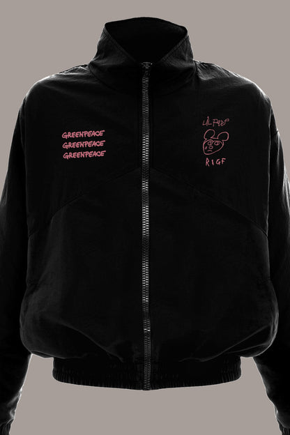 GIMME TIME TRACK JACKET - GIMME TIME TRACK JACKET - ROSE IN GOOD FAITH