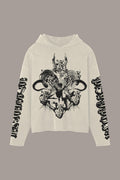 GODDESS RAW HOODIE - GODDESS RAW HOODIE - ROSE IN GOOD FAITH