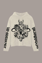 GODDESS RAW HOODIE - GODDESS RAW HOODIE - ROSE IN GOOD FAITH
