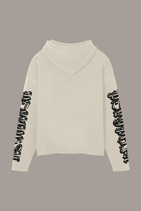 GODDESS RAW HOODIE - GODDESS RAW HOODIE - ROSE IN GOOD FAITH