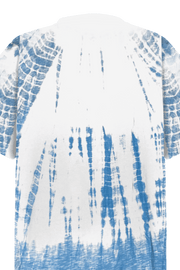 HAND-DYED SHIBORI TEE - HAND-DYED SHIBORI TEE - ROSE IN GOOD FAITH