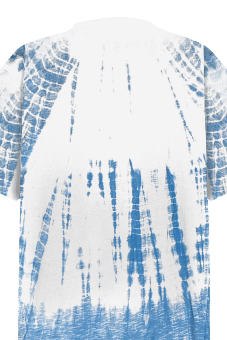 HAND-DYED SHIBORI TEE - HAND-DYED SHIBORI TEE - ROSE IN GOOD FAITH
