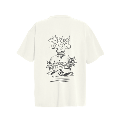 HEART BEAT TEE - HEART BEAT TEE - ROSE IN GOOD FAITH