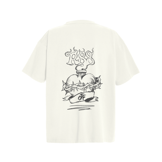HEART BEAT TEE - HEART BEAT TEE - ROSE IN GOOD FAITH
