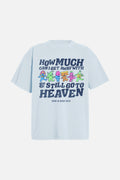 HEAVEN TEE BLUE - HEAVEN TEE BLUE - ROSE IN GOOD FAITH