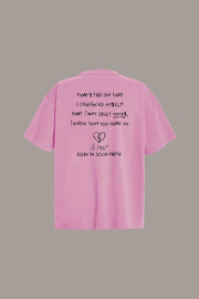 HEAVY BRIGHTSIDE TEE - HEAVY BRIGHTSIDE TEE - ROSE IN GOOD FAITH