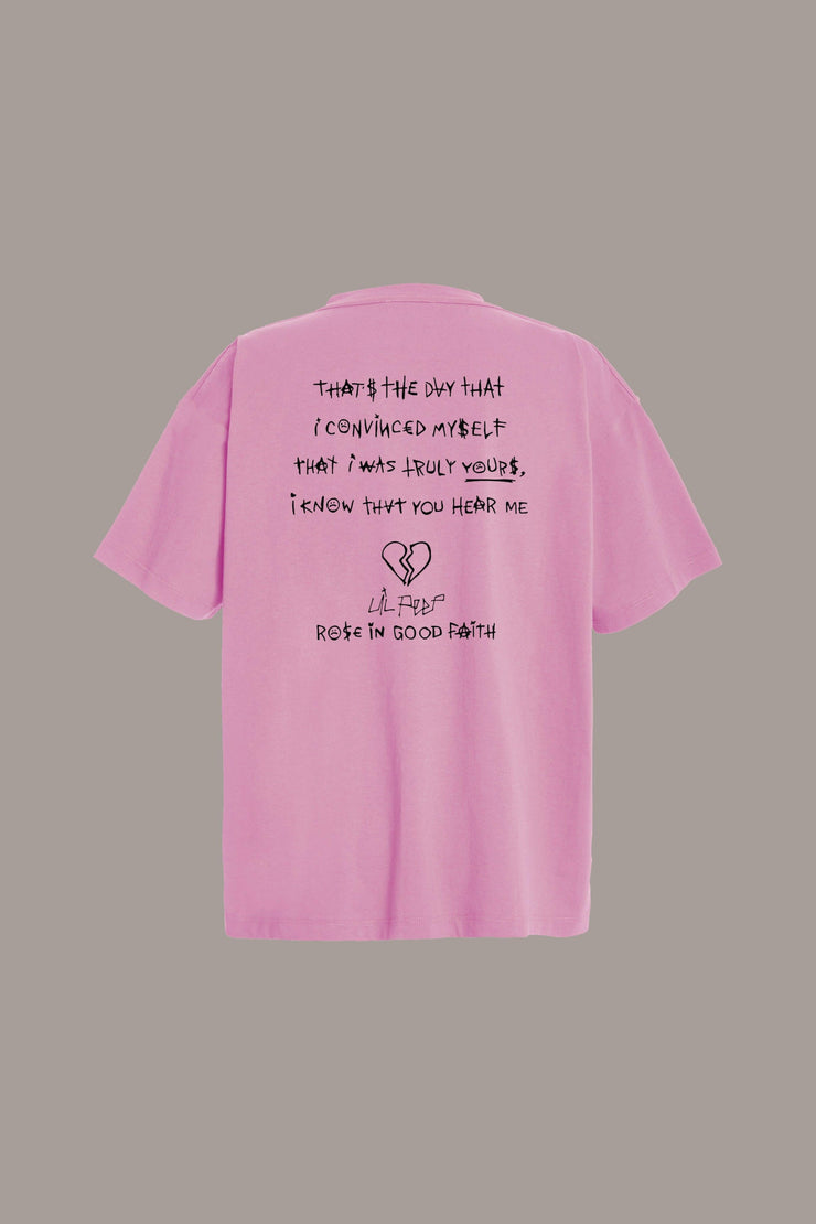 HEAVY BRIGHTSIDE TEE - HEAVY BRIGHTSIDE TEE - ROSE IN GOOD FAITH