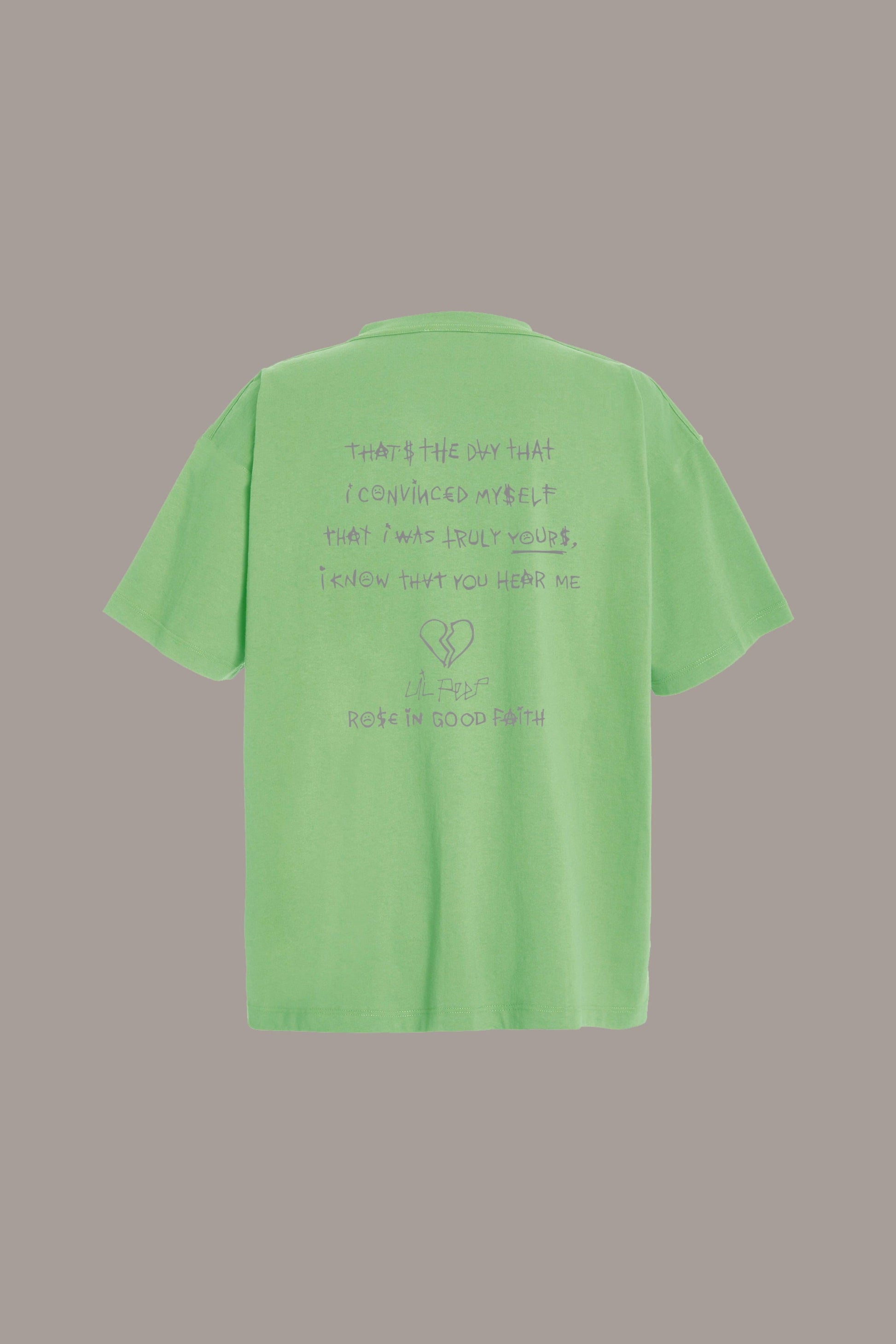 HEAVY BRIGHTSIDE TEE - HEAVY BRIGHTSIDE TEE - ROSE IN GOOD FAITH