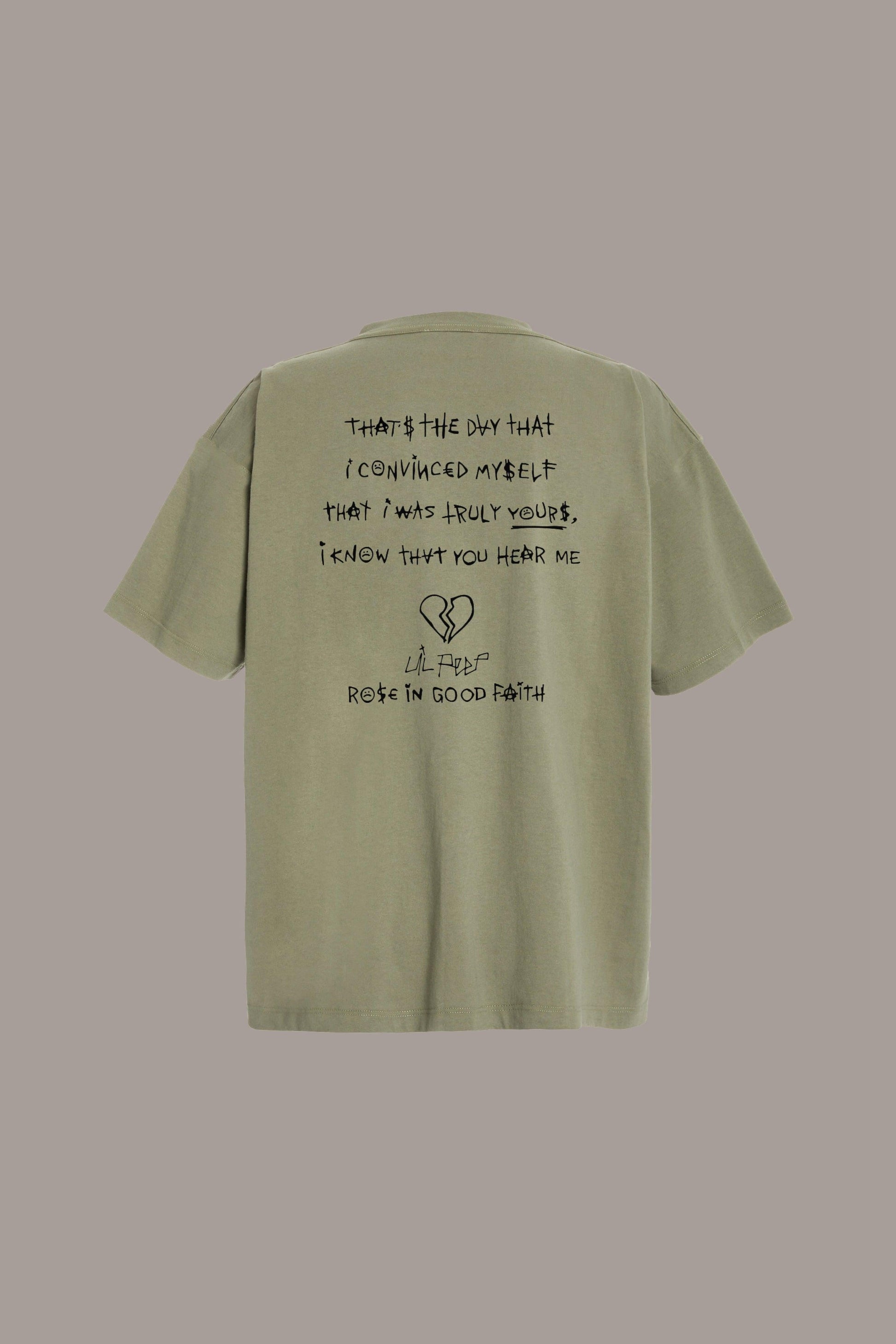 HEAVY BRIGHTSIDE TEE - HEAVY BRIGHTSIDE TEE - ROSE IN GOOD FAITH
