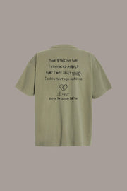 HEAVY BRIGHTSIDE TEE - HEAVY BRIGHTSIDE TEE - ROSE IN GOOD FAITH