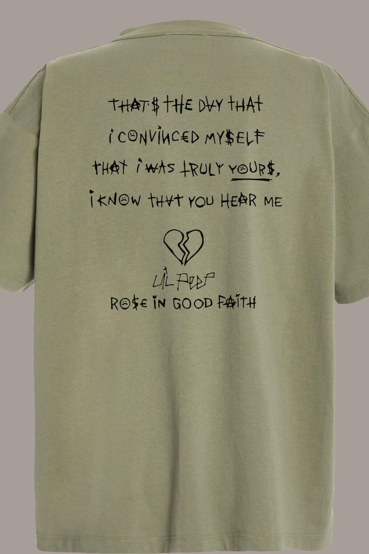 HEAVY BRIGHTSIDE TEE - HEAVY BRIGHTSIDE TEE - ROSE IN GOOD FAITH