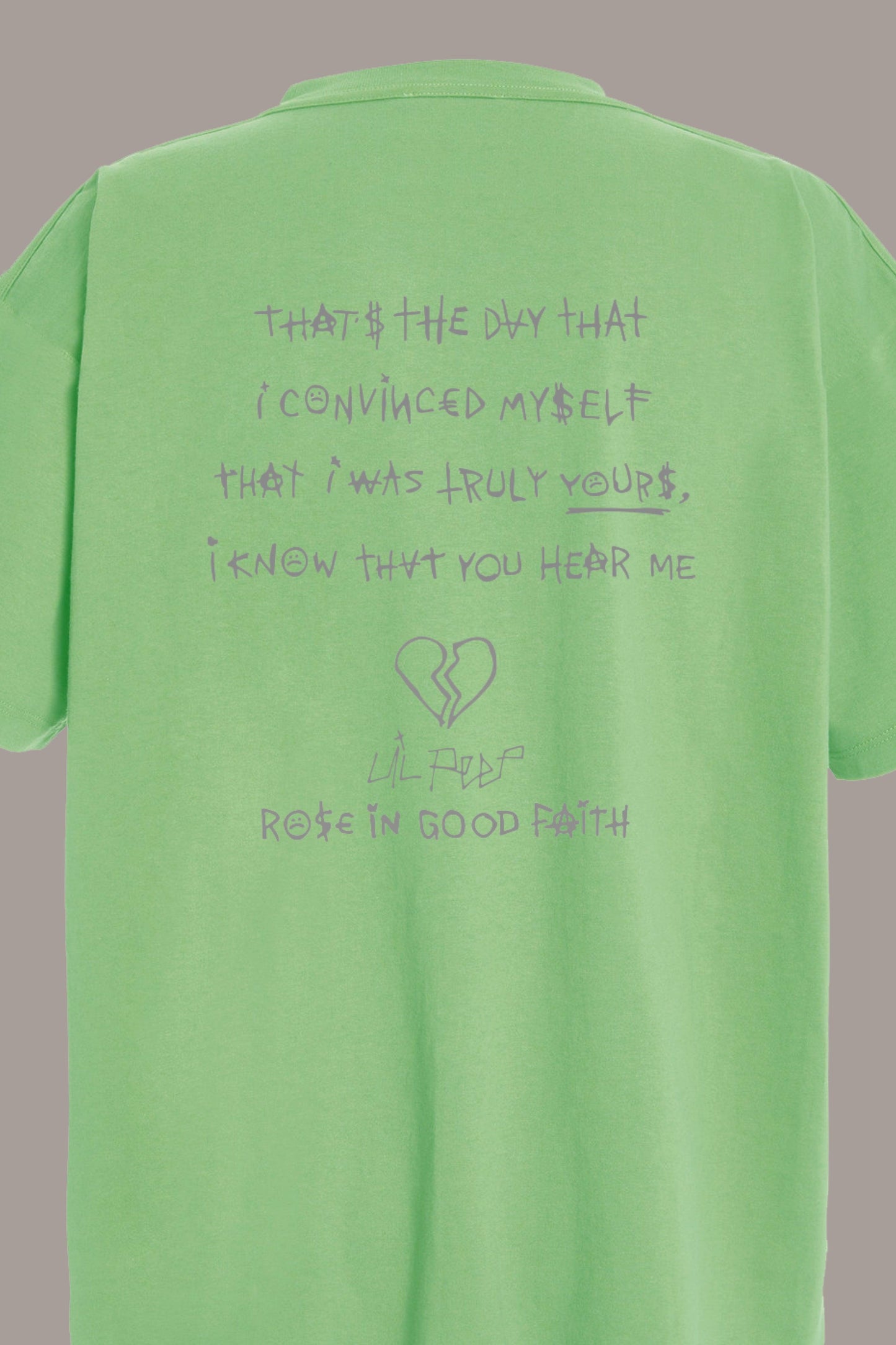 HEAVY BRIGHTSIDE TEE - HEAVY BRIGHTSIDE TEE - ROSE IN GOOD FAITH