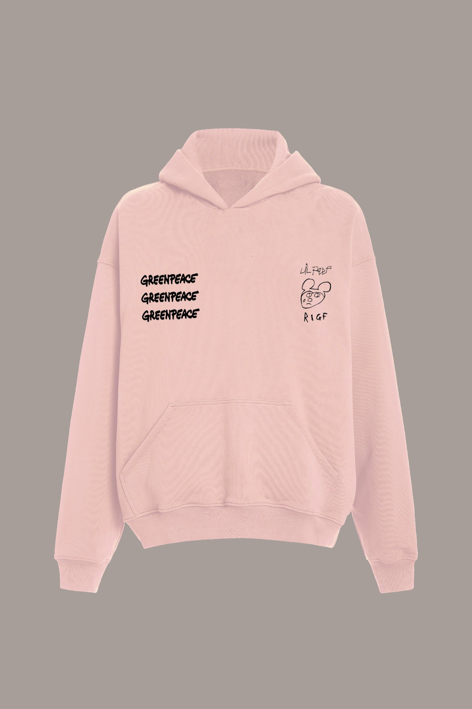 HEAVY LIVE FOREVER HOODIE - HEAVY LIVE FOREVER HOODIE - ROSE IN GOOD FAITH