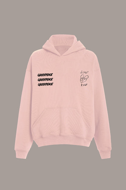 HEAVY LIVE FOREVER HOODIE - HEAVY LIVE FOREVER HOODIE - ROSE IN GOOD FAITH