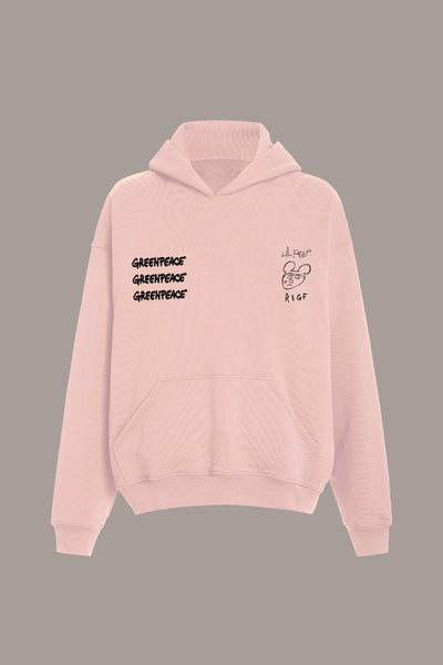 HEAVY LIVE FOREVER HOODIE - HEAVY LIVE FOREVER HOODIE - ROSE IN GOOD FAITH