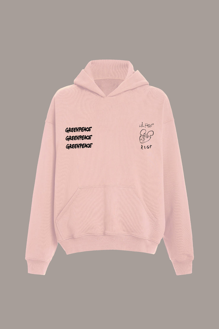 HEAVY LIVE FOREVER HOODIE - HEAVY LIVE FOREVER HOODIE - ROSE IN GOOD FAITH