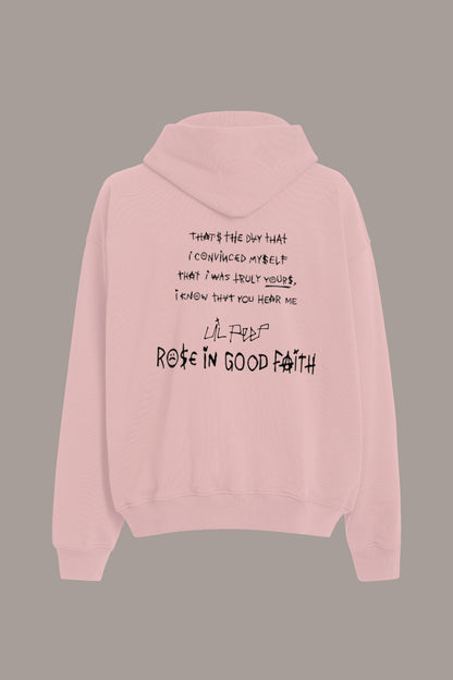 HEAVY LIVE FOREVER HOODIE - HEAVY LIVE FOREVER HOODIE - ROSE IN GOOD FAITH