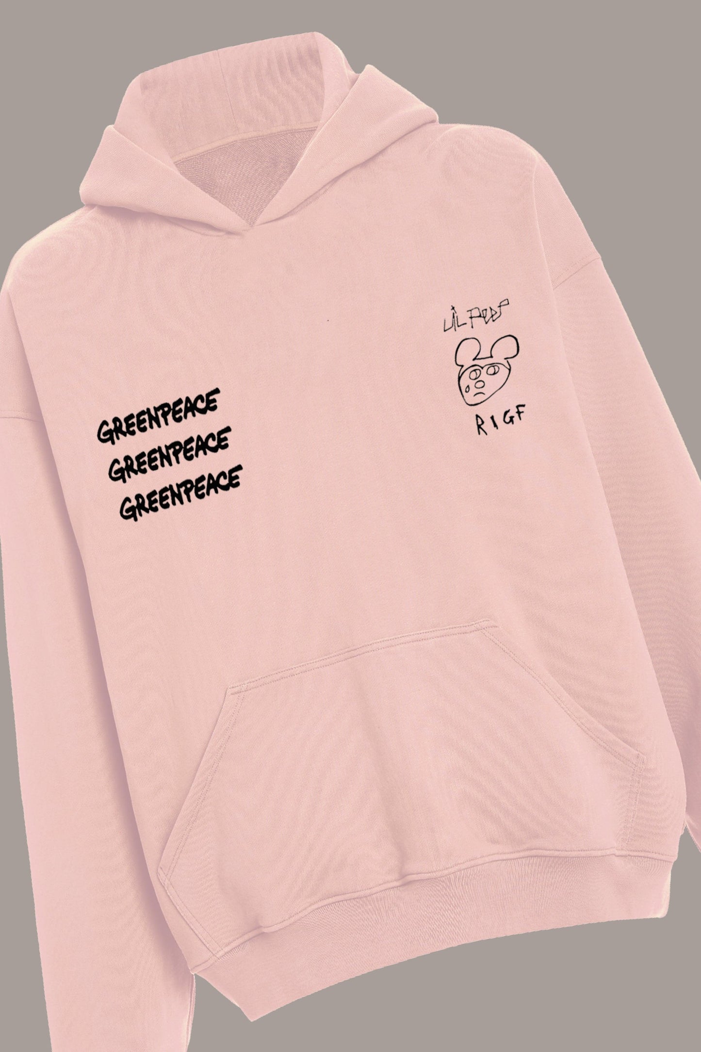 HEAVY LIVE FOREVER HOODIE - HEAVY LIVE FOREVER HOODIE - ROSE IN GOOD FAITH