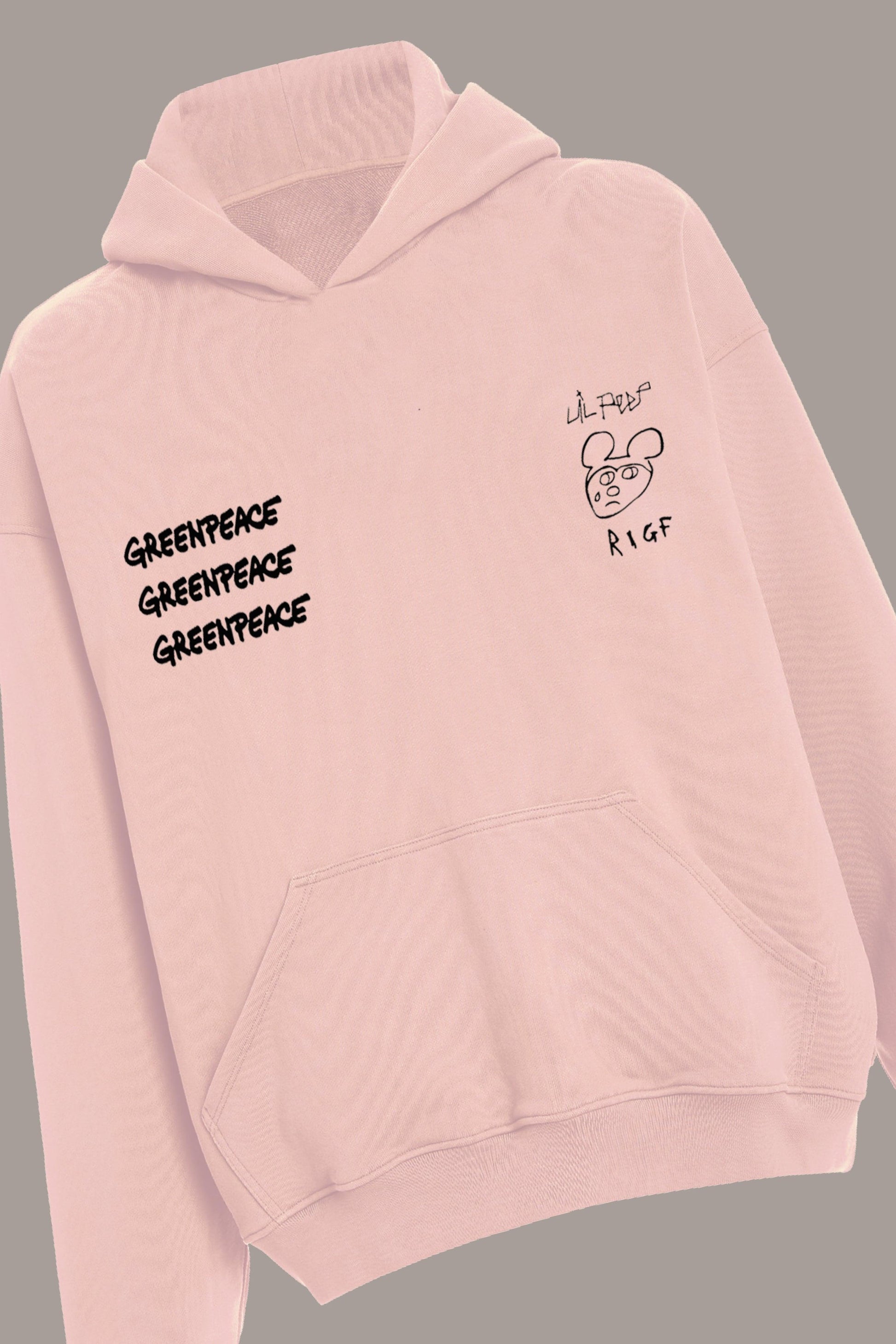 HEAVY LIVE FOREVER HOODIE - HEAVY LIVE FOREVER HOODIE - ROSE IN GOOD FAITH
