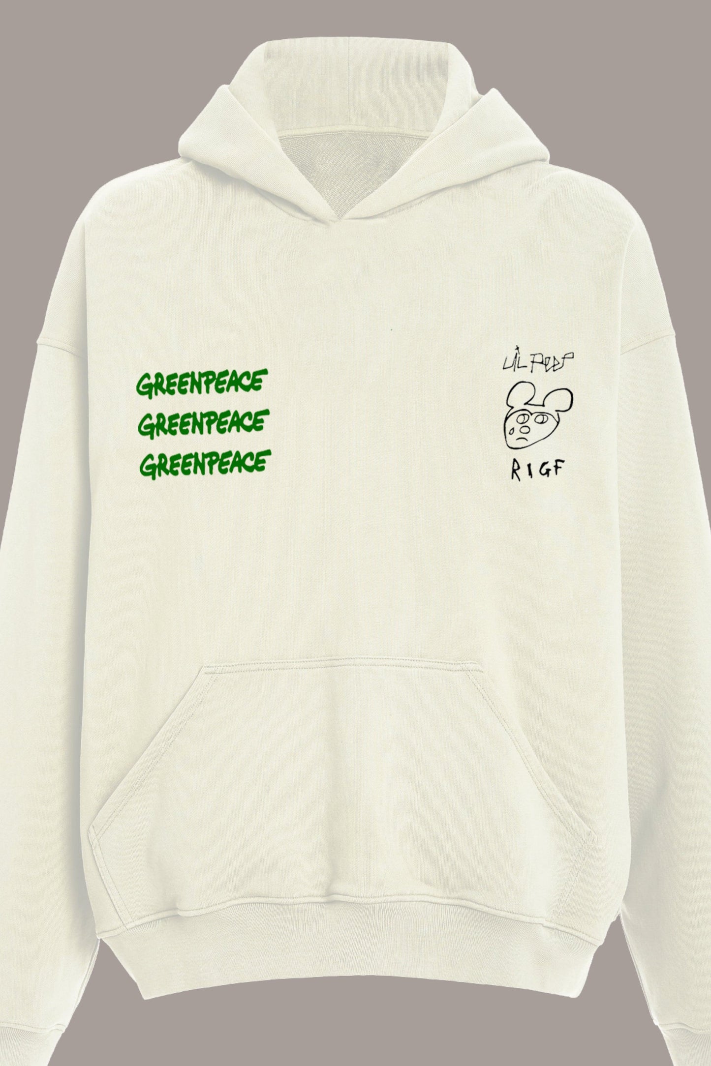 HEAVY LIVE FOREVER HOODIE - HEAVY LIVE FOREVER HOODIE - ROSE IN GOOD FAITH