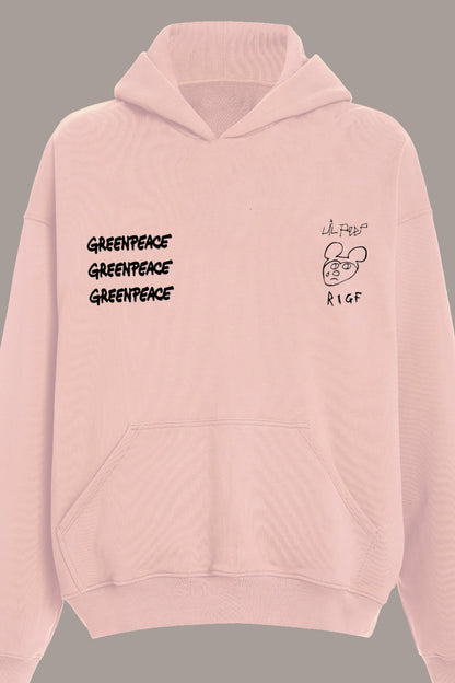 HEAVY LIVE FOREVER HOODIE - HEAVY LIVE FOREVER HOODIE - ROSE IN GOOD FAITH
