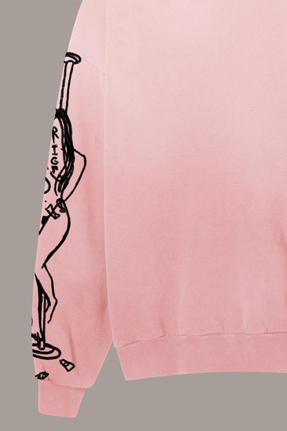 HOLLYWOOD DREAMS CREWNECK - HOLLYWOOD DREAMS CREWNECK - ROSE IN GOOD FAITH