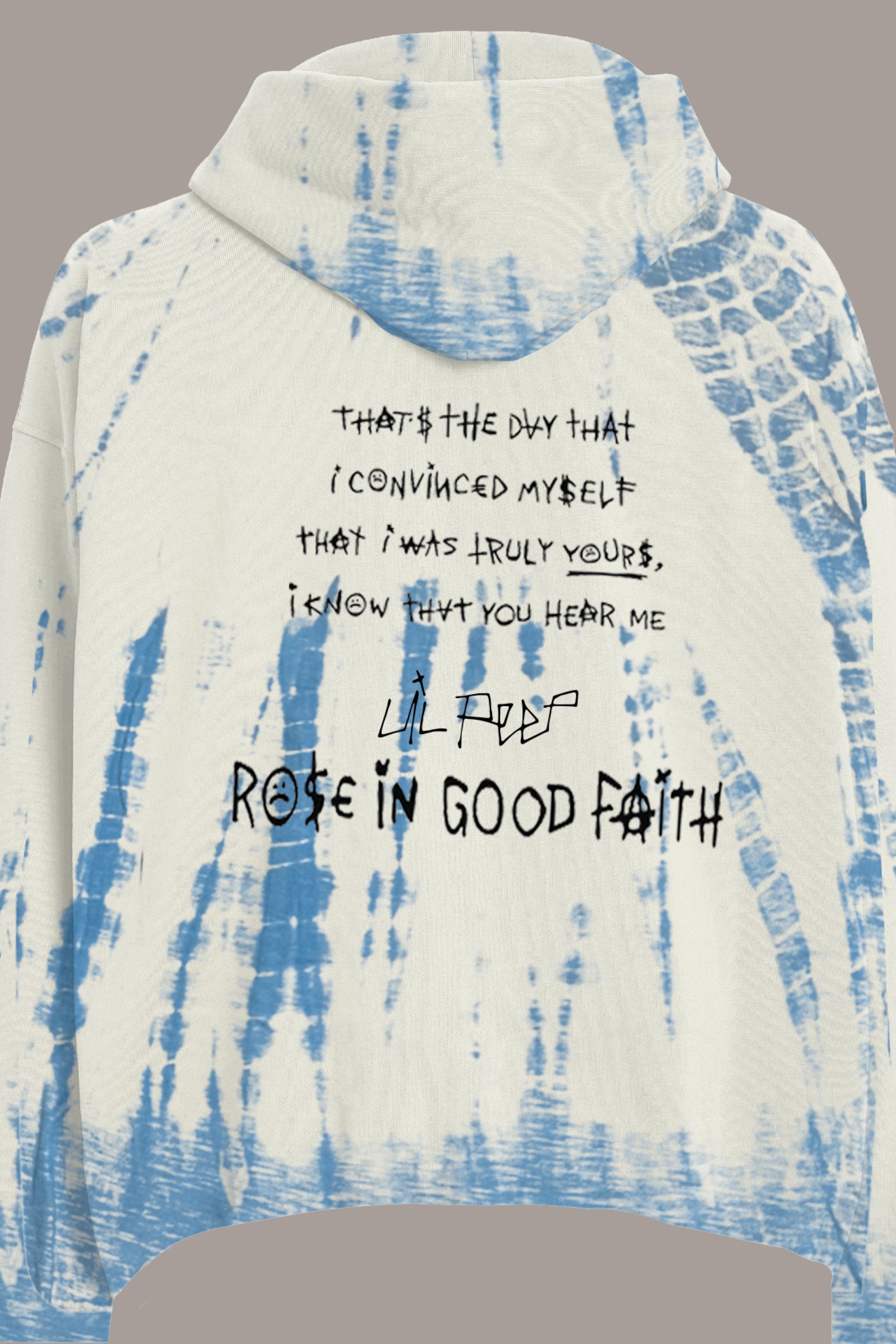 IDGAF RAW HOODIE - IDGAF RAW HOODIE - ROSE IN GOOD FAITH