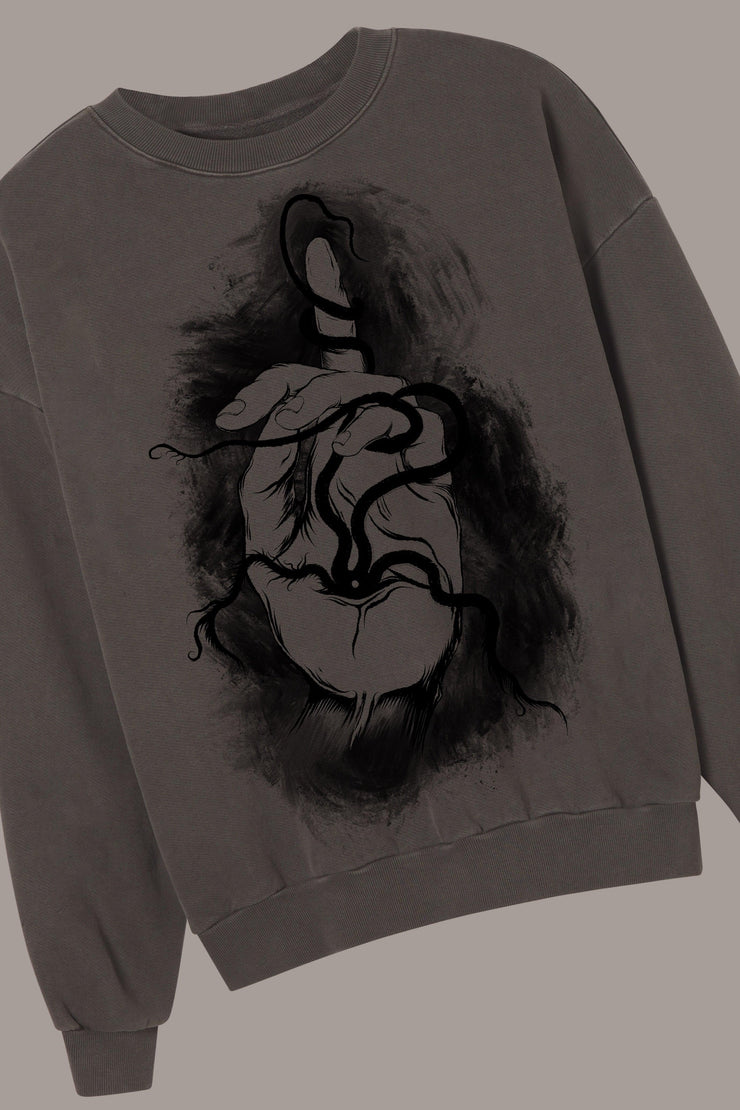 LIMITED ASH CREWNECK - LIMITED ASH CREWNECK - ROSE IN GOOD FAITH