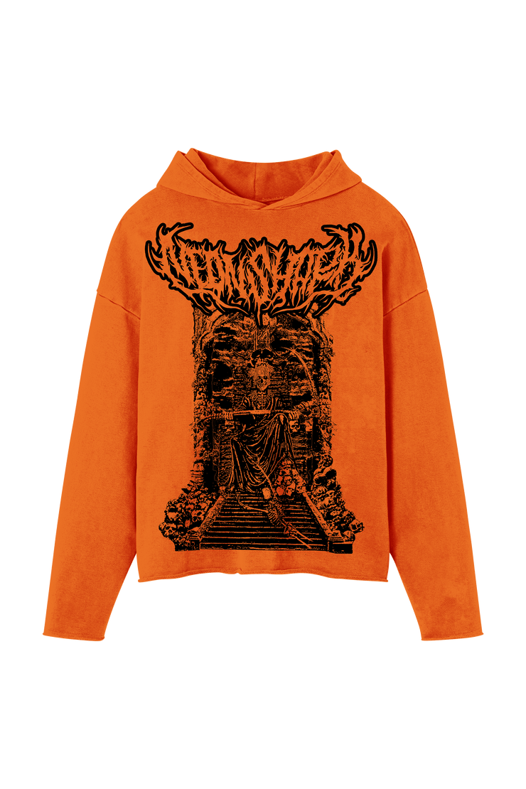 **MEGALODON RAW HOODIE (OFF SPEC)** - **MEGALODON RAW HOODIE (OFF SPEC)** - ROSE IN GOOD FAITH