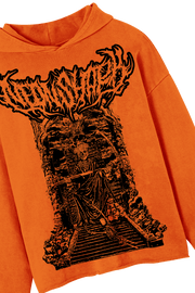 **MEGALODON RAW HOODIE (OFF SPEC)** - **MEGALODON RAW HOODIE (OFF SPEC)** - ROSE IN GOOD FAITH