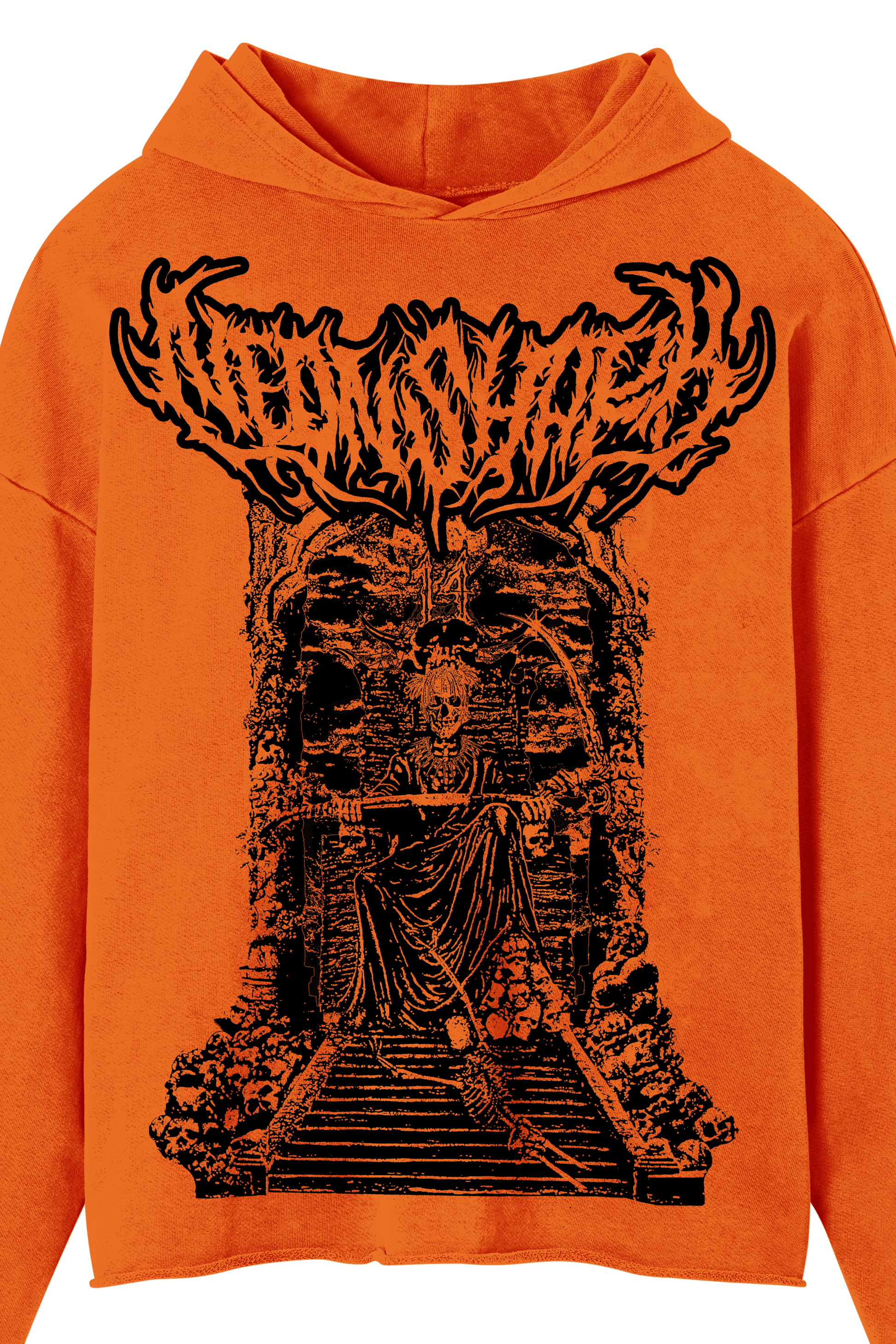 **MEGALODON RAW HOODIE (OFF SPEC)** - **MEGALODON RAW HOODIE (OFF SPEC)** - ROSE IN GOOD FAITH