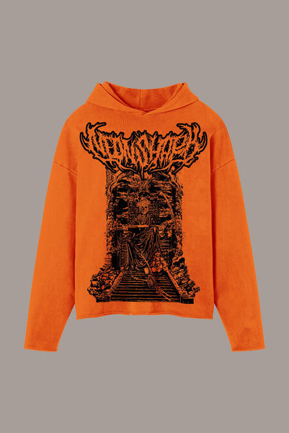 MEGALODON RAW HOODIE - MEGALODON RAW HOODIE - ROSE IN GOOD FAITH