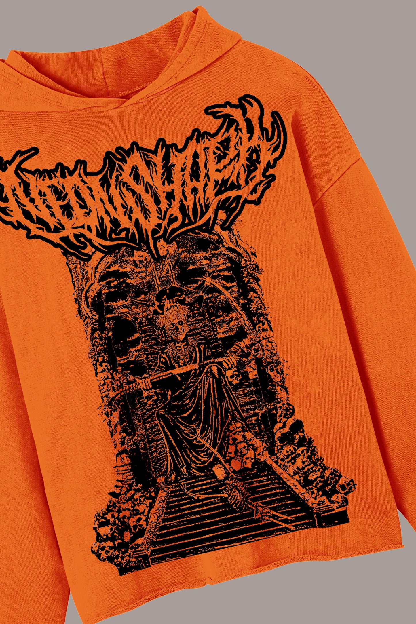 MEGALODON RAW HOODIE - MEGALODON RAW HOODIE - ROSE IN GOOD FAITH