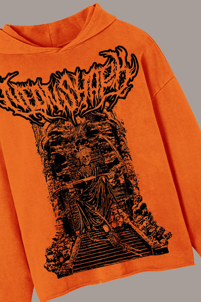 MEGALODON RAW HOODIE - MEGALODON RAW HOODIE - ROSE IN GOOD FAITH