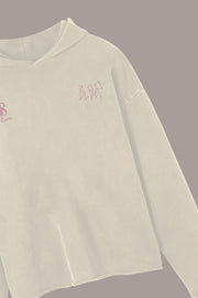 MESSENGER RAW HOODIE - MESSENGER RAW HOODIE - ROSE IN GOOD FAITH