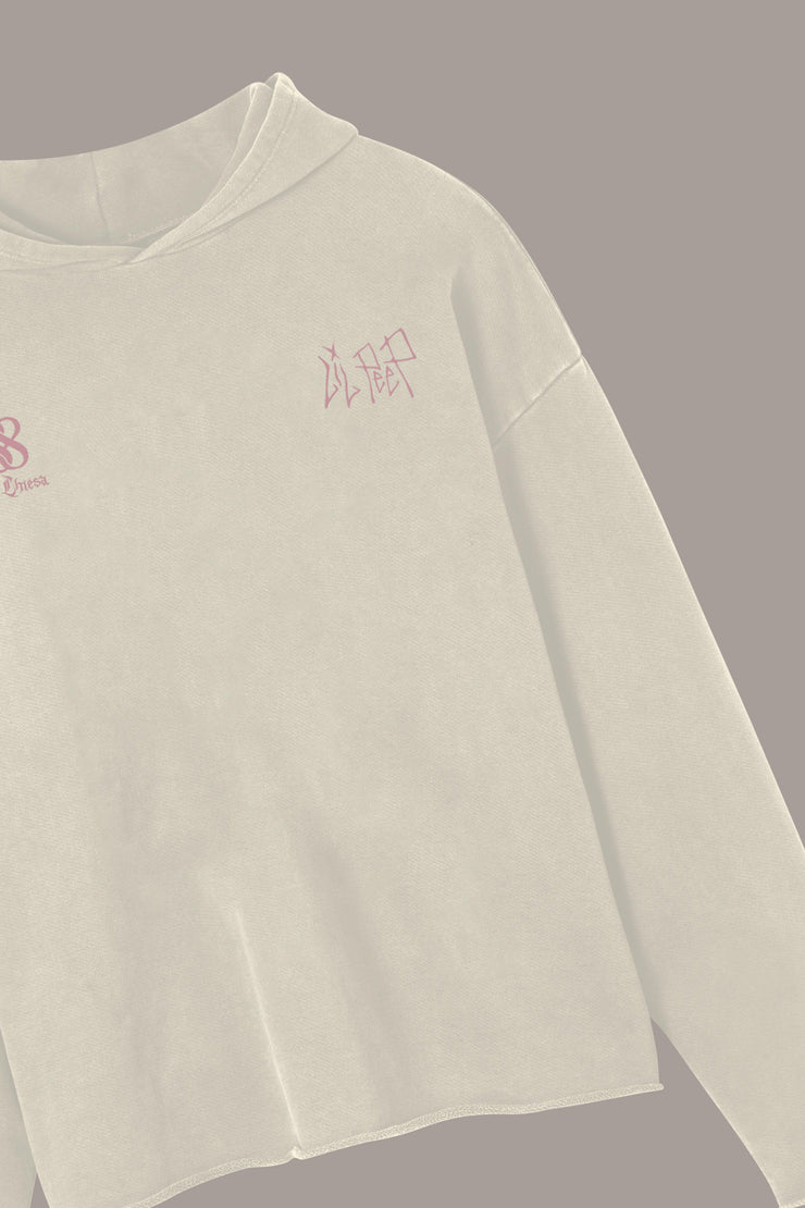 MESSENGER RAW HOODIE - MESSENGER RAW HOODIE - ROSE IN GOOD FAITH