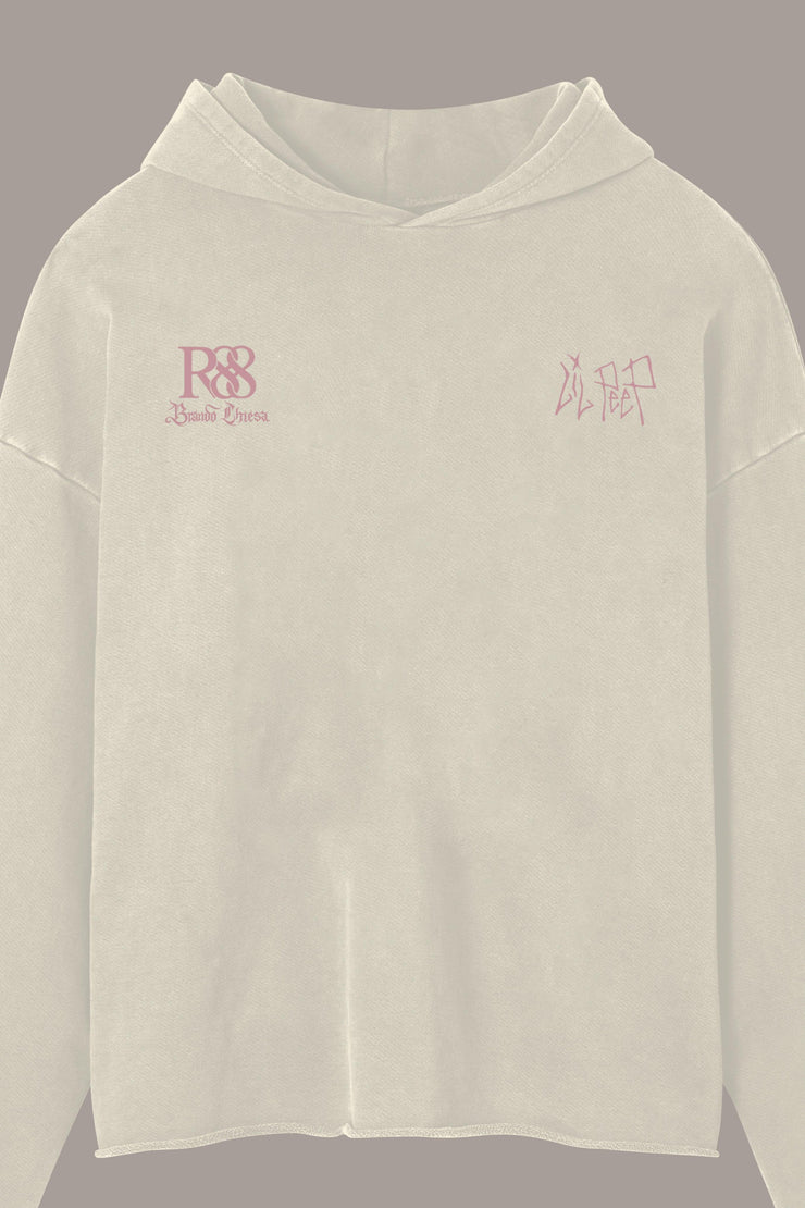 MESSENGER RAW HOODIE - MESSENGER RAW HOODIE - ROSE IN GOOD FAITH