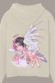 MESSENGER RAW HOODIE - MESSENGER RAW HOODIE - ROSE IN GOOD FAITH