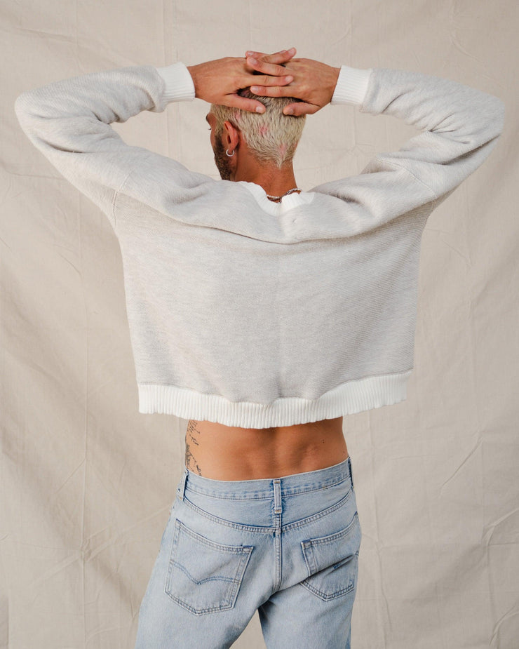 MONSTER TERRY CREWNECK - MONSTER TERRY CREWNECK - ROSE IN GOOD FAITH