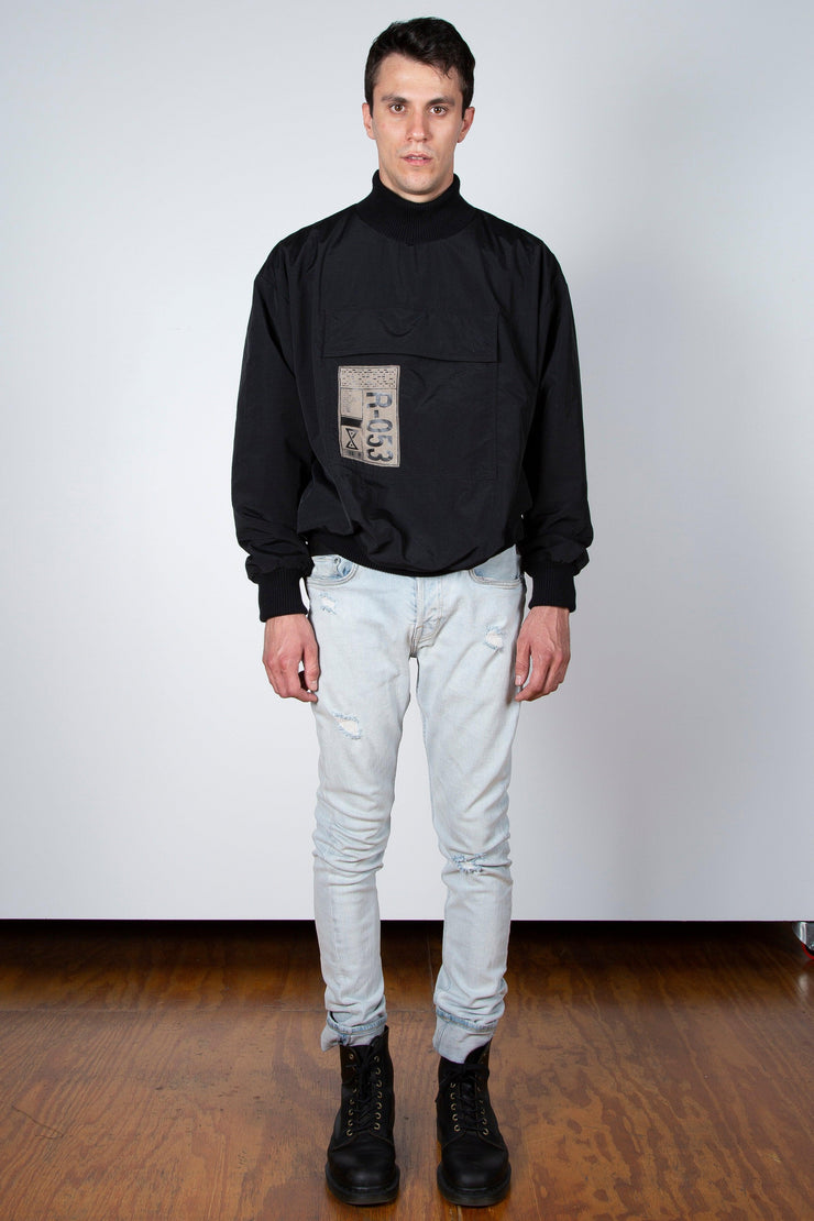 NYLON PULLOVER - NYLON PULLOVER - ROSE IN GOOD FAITH