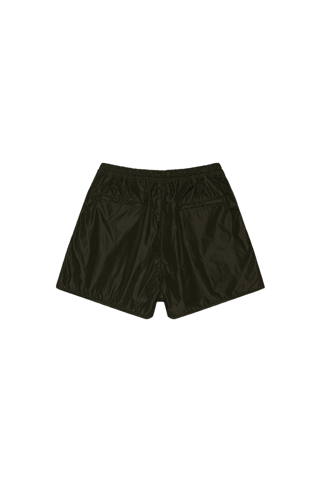 NYLON SUEDE TRACK SHORTS - NYLON SUEDE TRACK SHORTS - ROSE IN GOOD FAITH