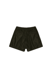 NYLON SUEDE TRACK SHORTS - NYLON SUEDE TRACK SHORTS - ROSE IN GOOD FAITH
