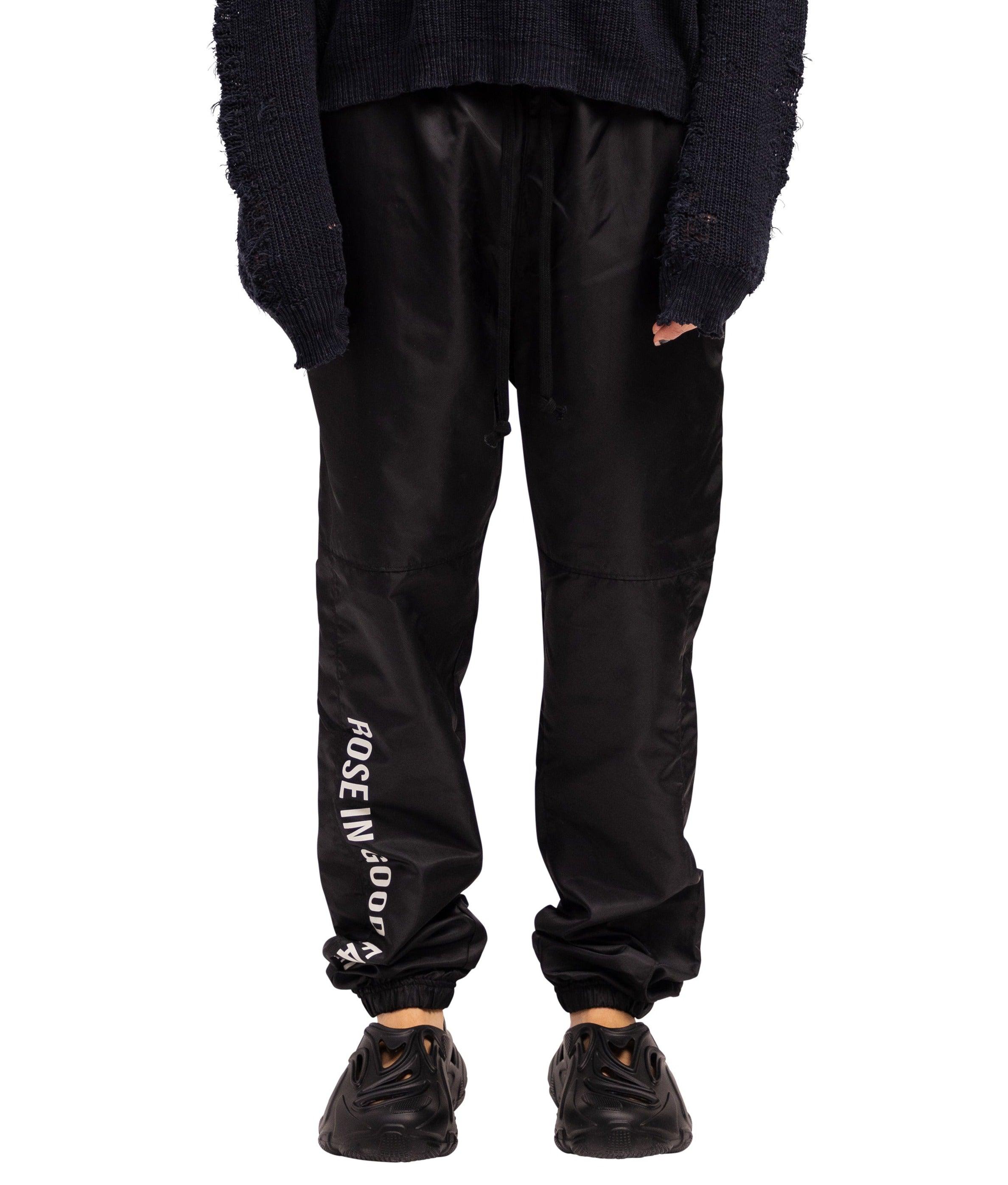 PANEL TRACK PANTS - PANEL TRACK PANTS - ROSE IN GOOD FAITH