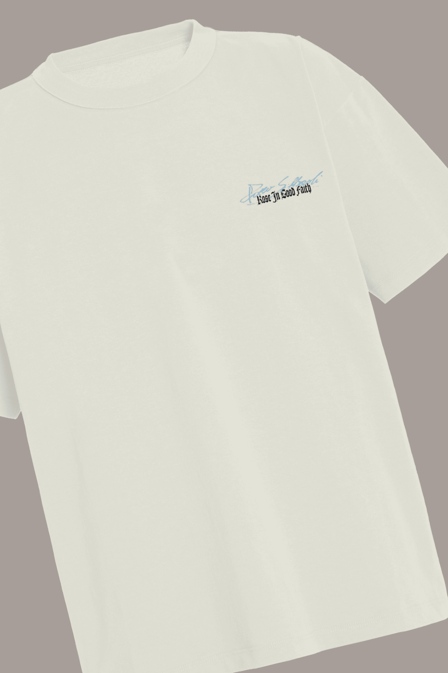 RS EDITION LOGO TEE - RS EDITION LOGO TEE - ROSE IN GOOD FAITH
