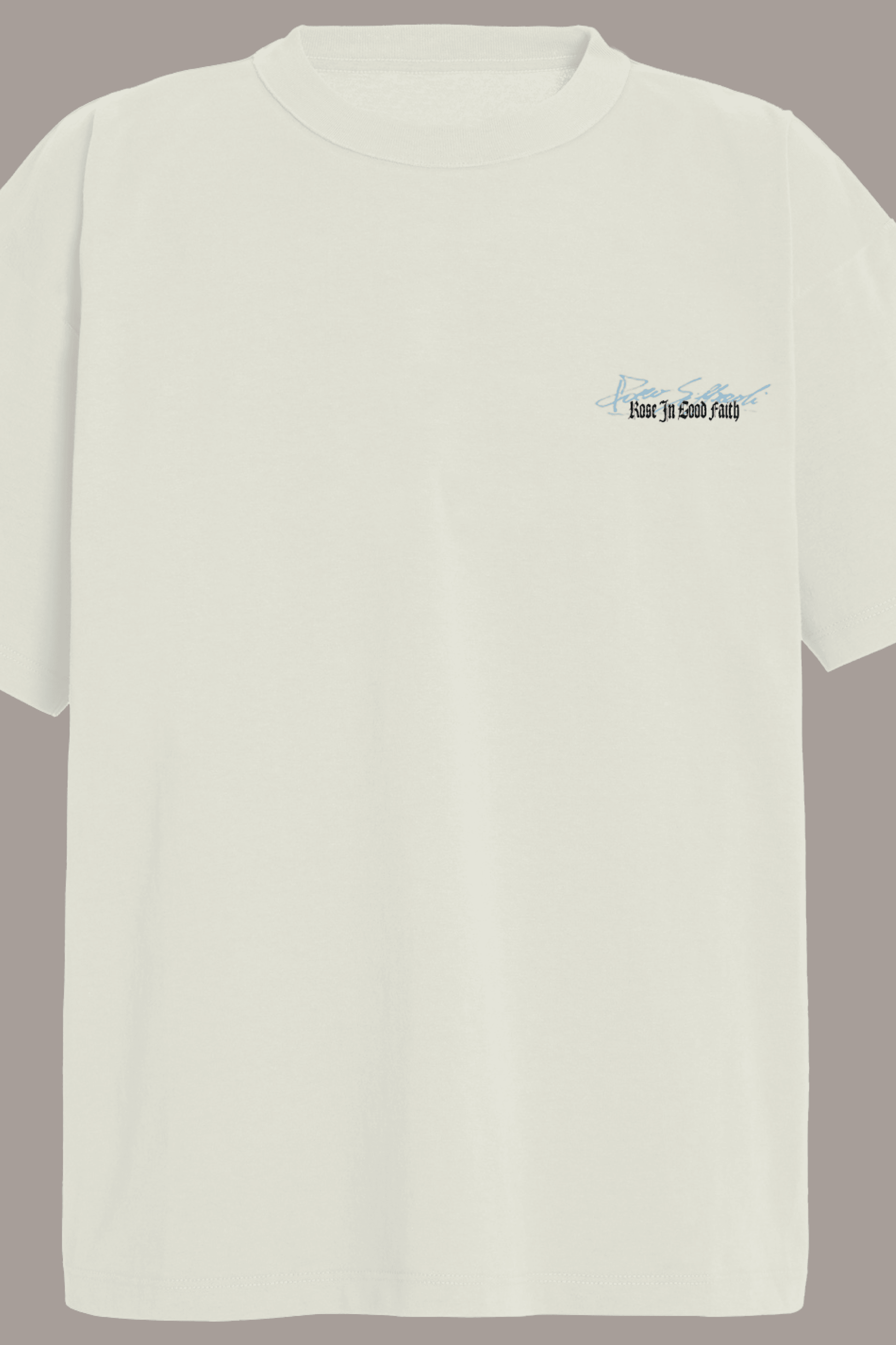 RS EDITION LOGO TEE - RS EDITION LOGO TEE - ROSE IN GOOD FAITH