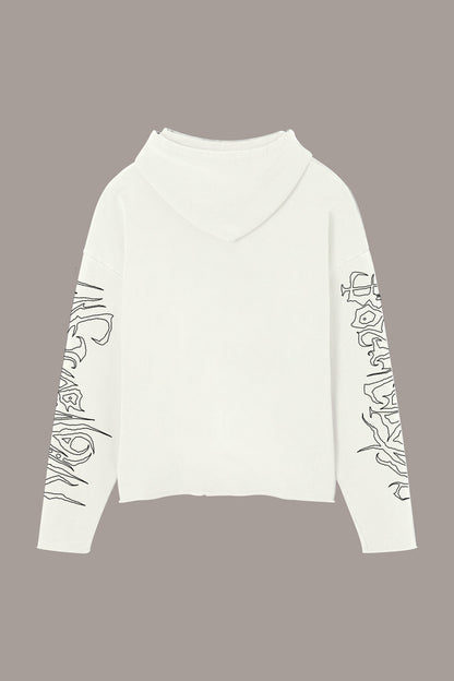 RYUK RAW HOODIE - RYUK RAW HOODIE - ROSE IN GOOD FAITH