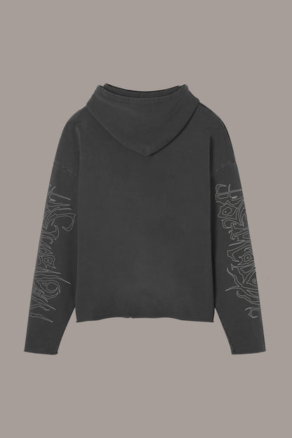 RYUK RAW HOODIE - RYUK RAW HOODIE - ROSE IN GOOD FAITH