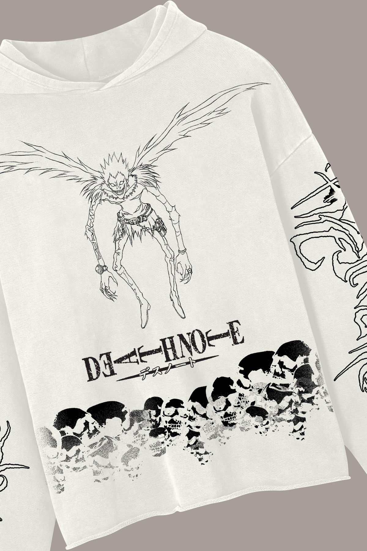 RYUK RAW HOODIE - RYUK RAW HOODIE - ROSE IN GOOD FAITH