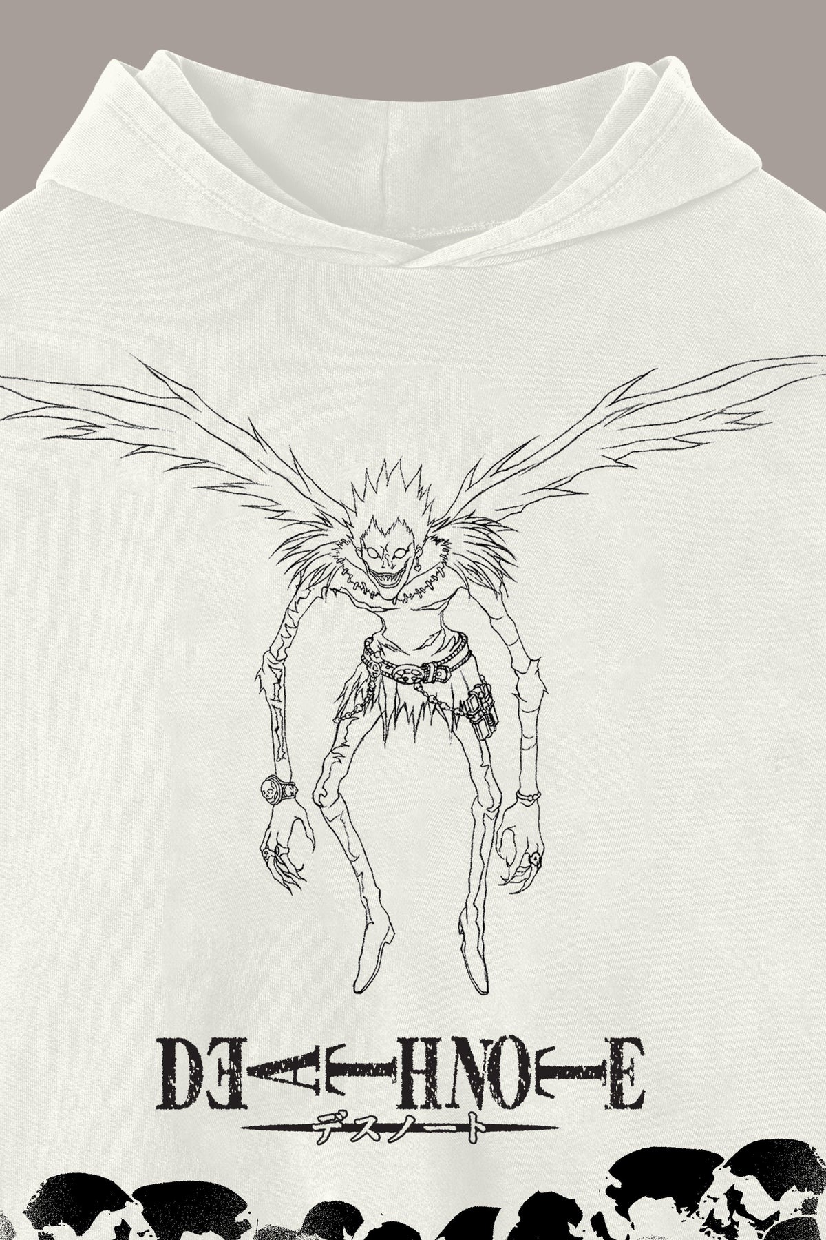 RYUK RAW HOODIE - RYUK RAW HOODIE - ROSE IN GOOD FAITH